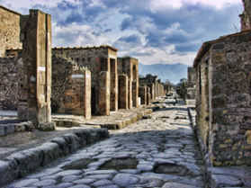 Ancient streets of Pompei