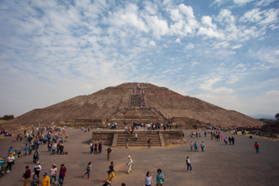 Pyramid of the Sun at Teotihuacan 