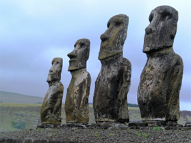 Stone Heads of Easter Island