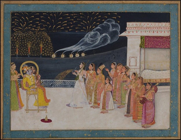 Kishangarh Style Painting Radha and Krishna