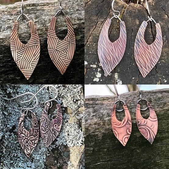 Metalwork Jewelry Showcasing